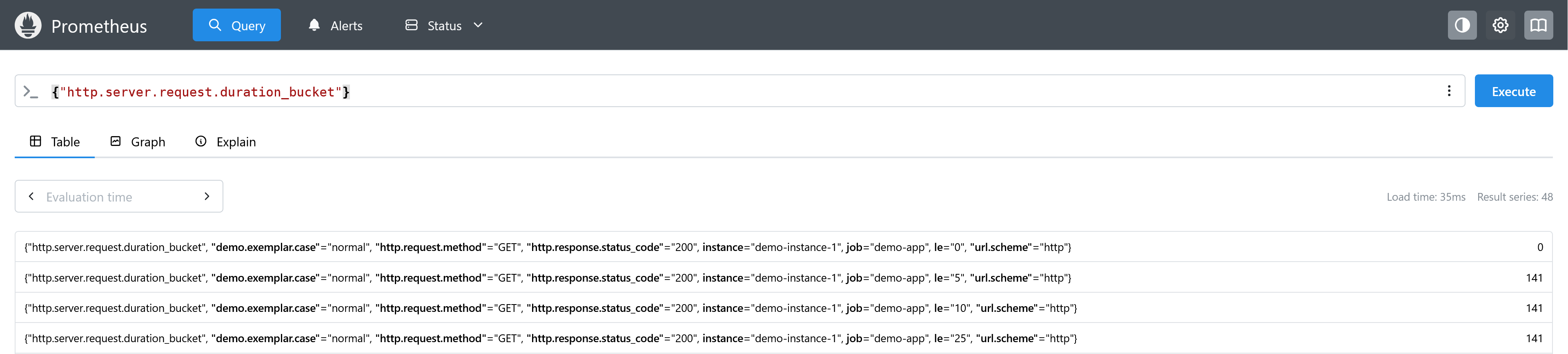 With the quoted selector syntax and NoTranslation, OTLP metric names work
normally