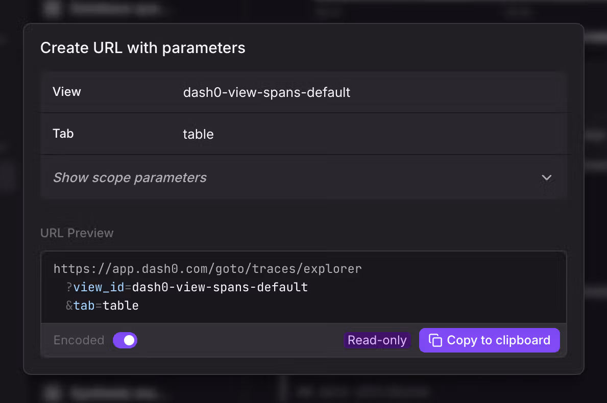 Deeplinks URL
