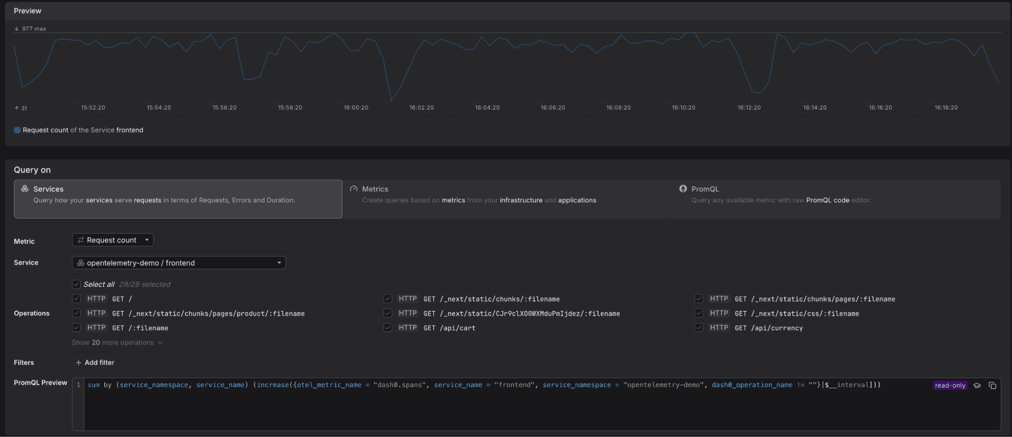 Easy-to-use query builder.