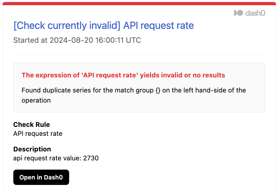 invalid check