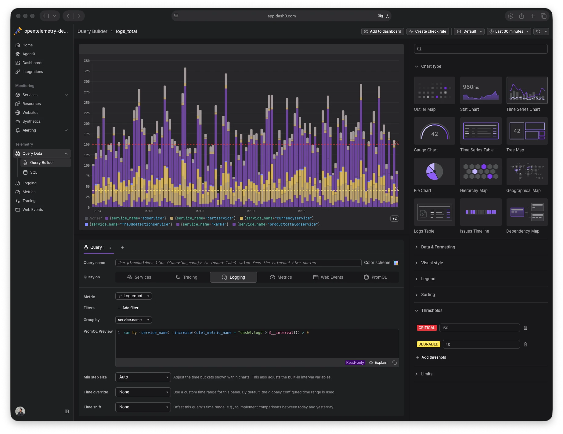 showcase of new query builder