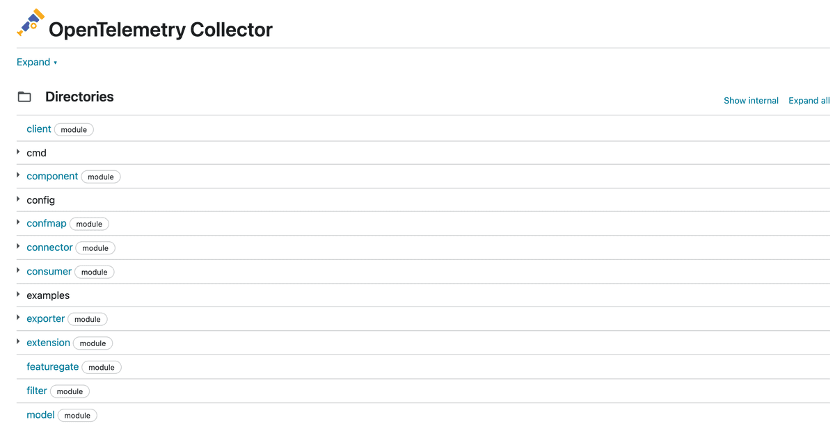 Finding the OpenTelemetry Collector component
