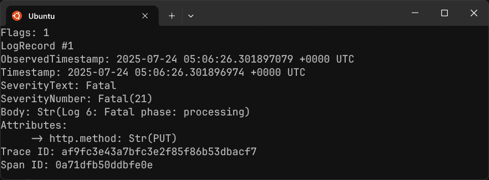Before applying the from_attribute field
