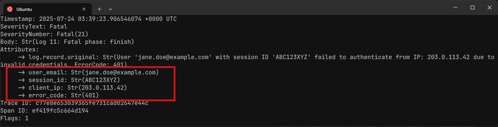 Using the extract action in the attributes processor