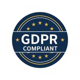 GDPR certification badge