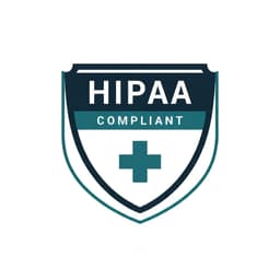 HIPAA certification badge