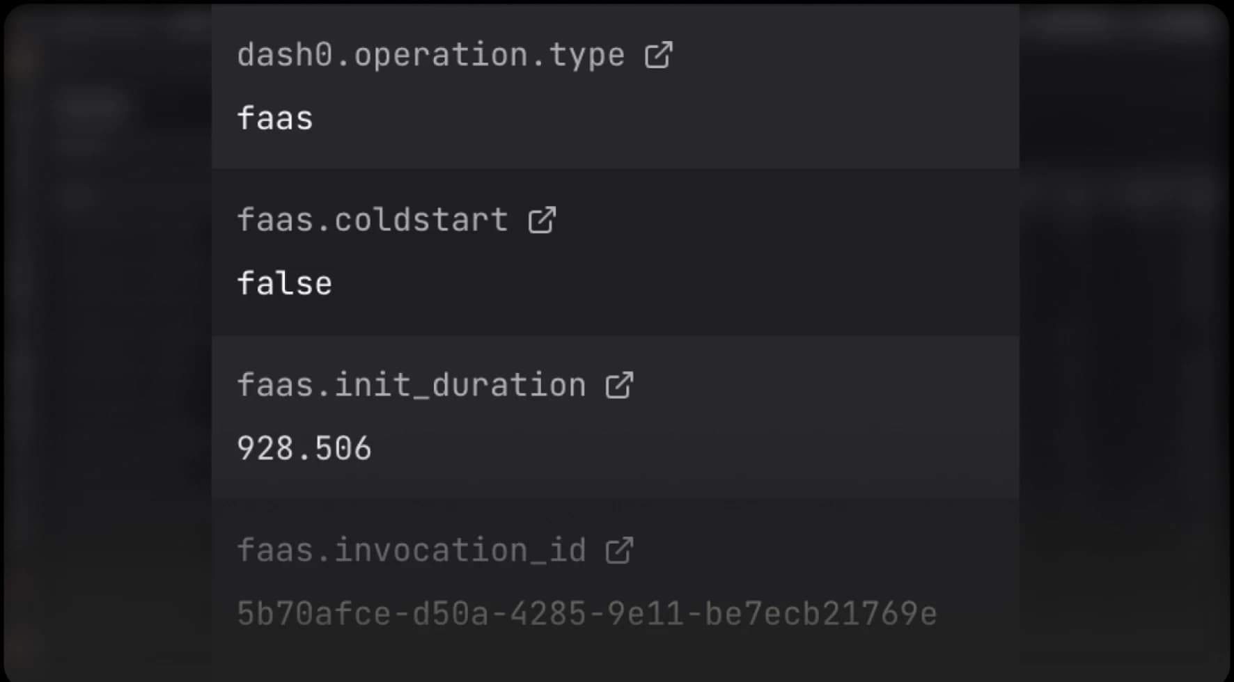 Full Invocation Metadata