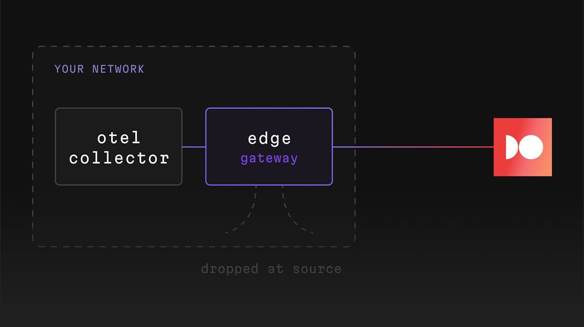 Reduce before data leaves your network