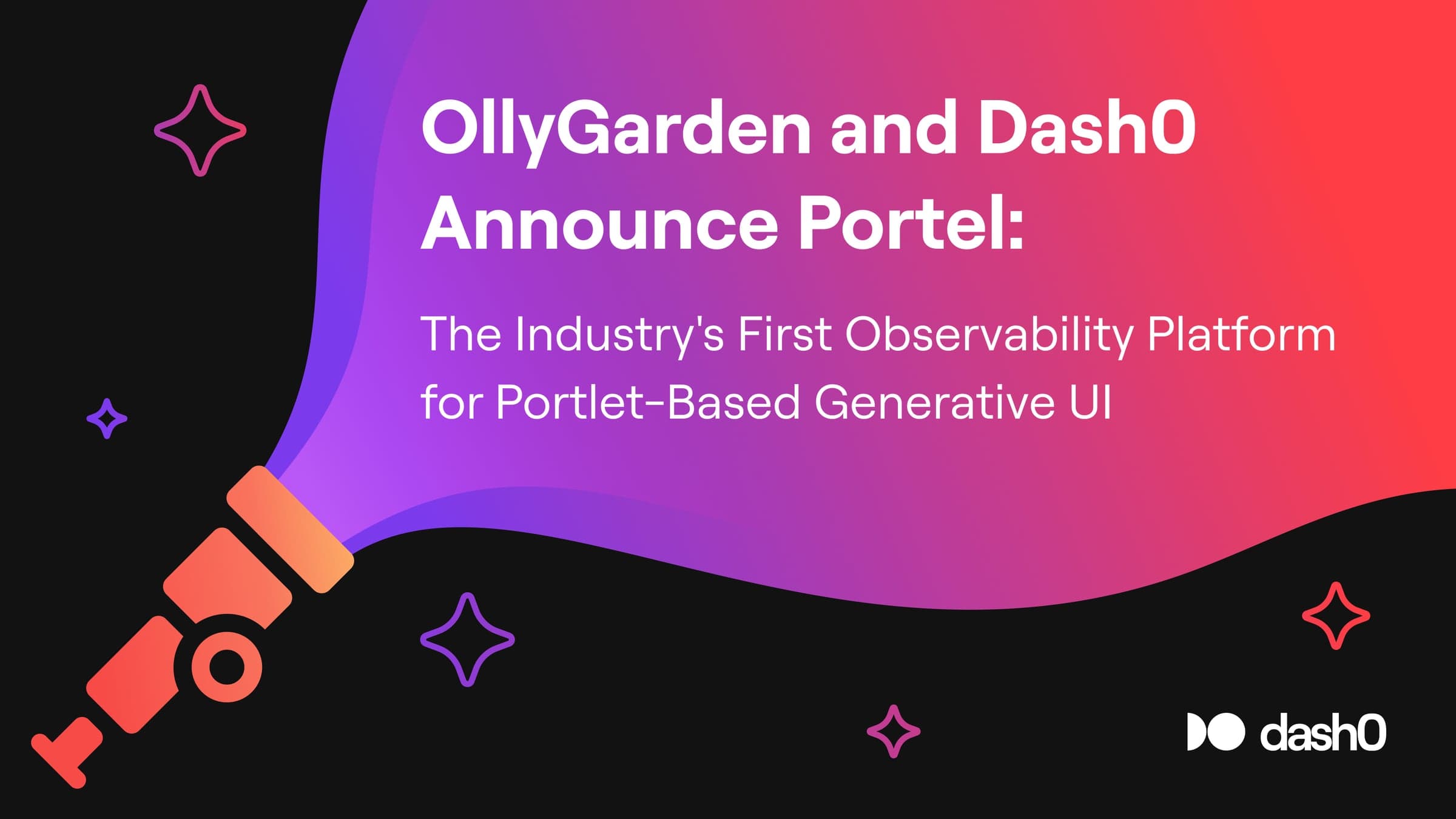 OllyGarden and Dash0 Announce Portel: The Industry's First Observability Platform for Portlet-Based Generative UI
