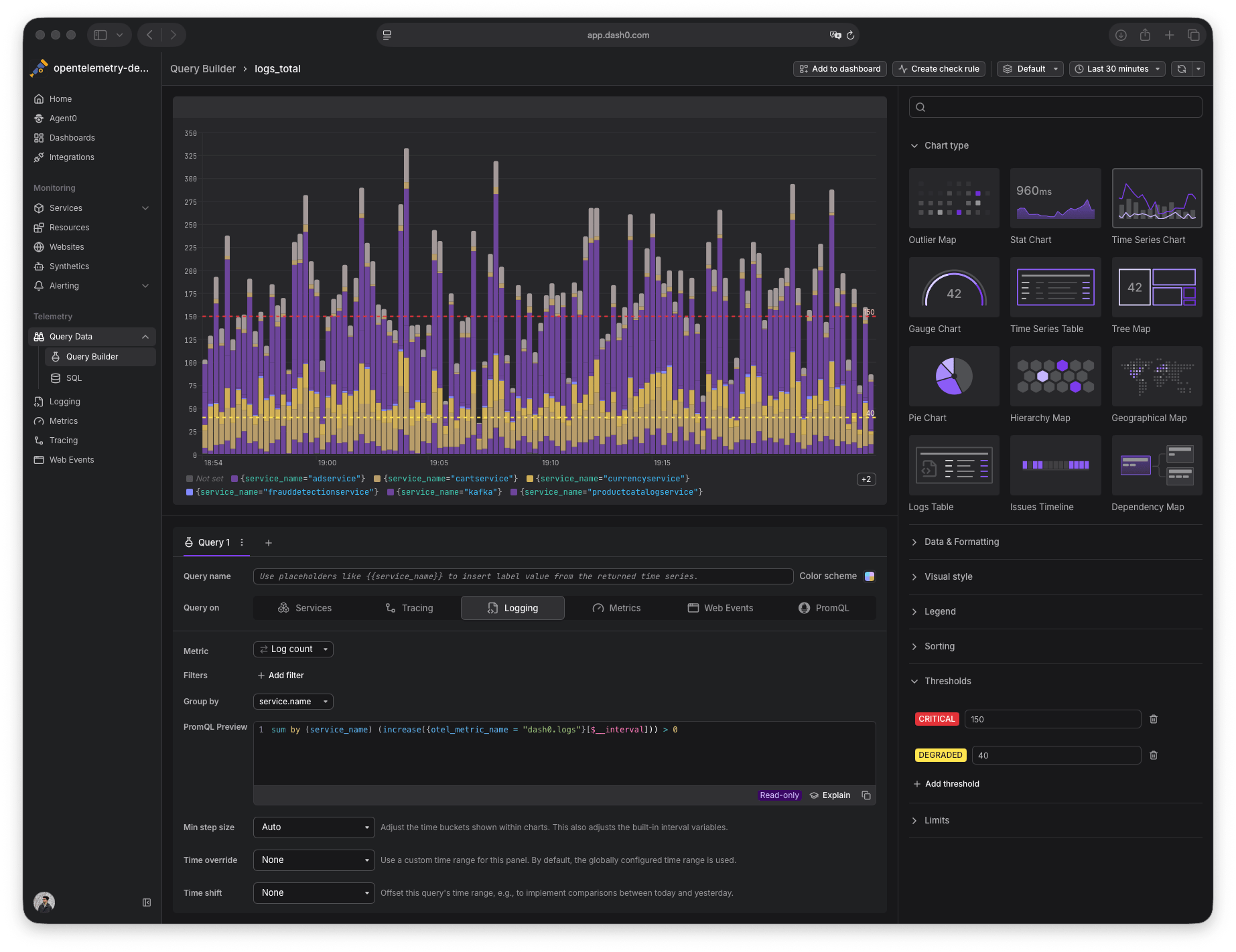 showcase of new query builder