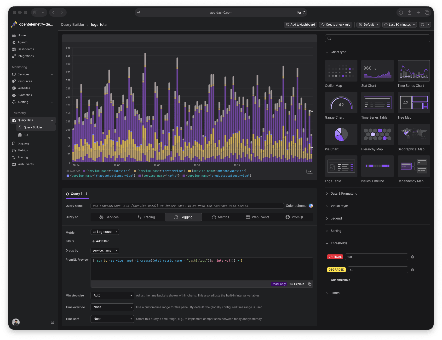 showcase of new query builder