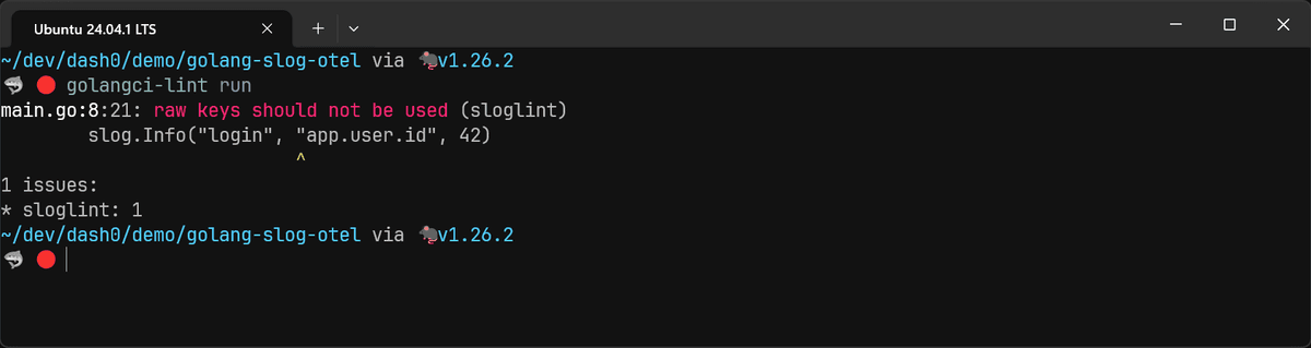 Sloglint can forbid raw key attributes