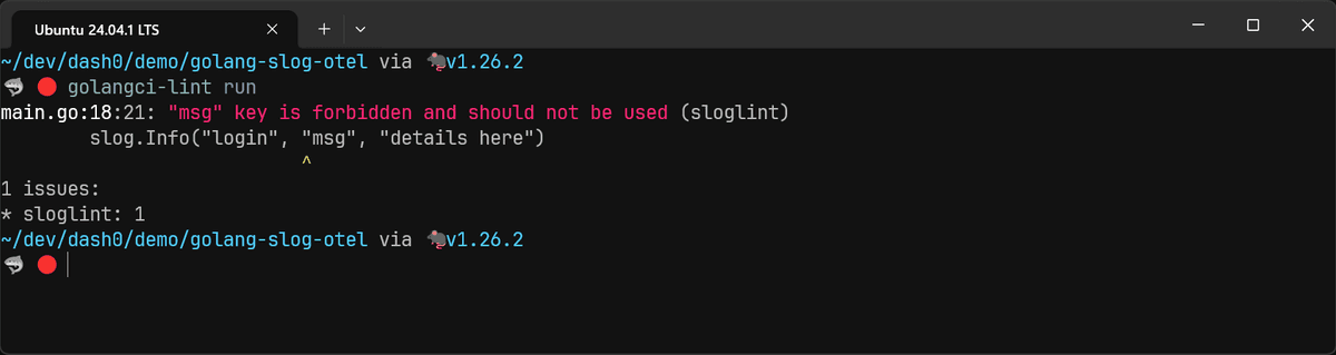 Sloglint lets you prevent forbidden keys from appearing in the logs