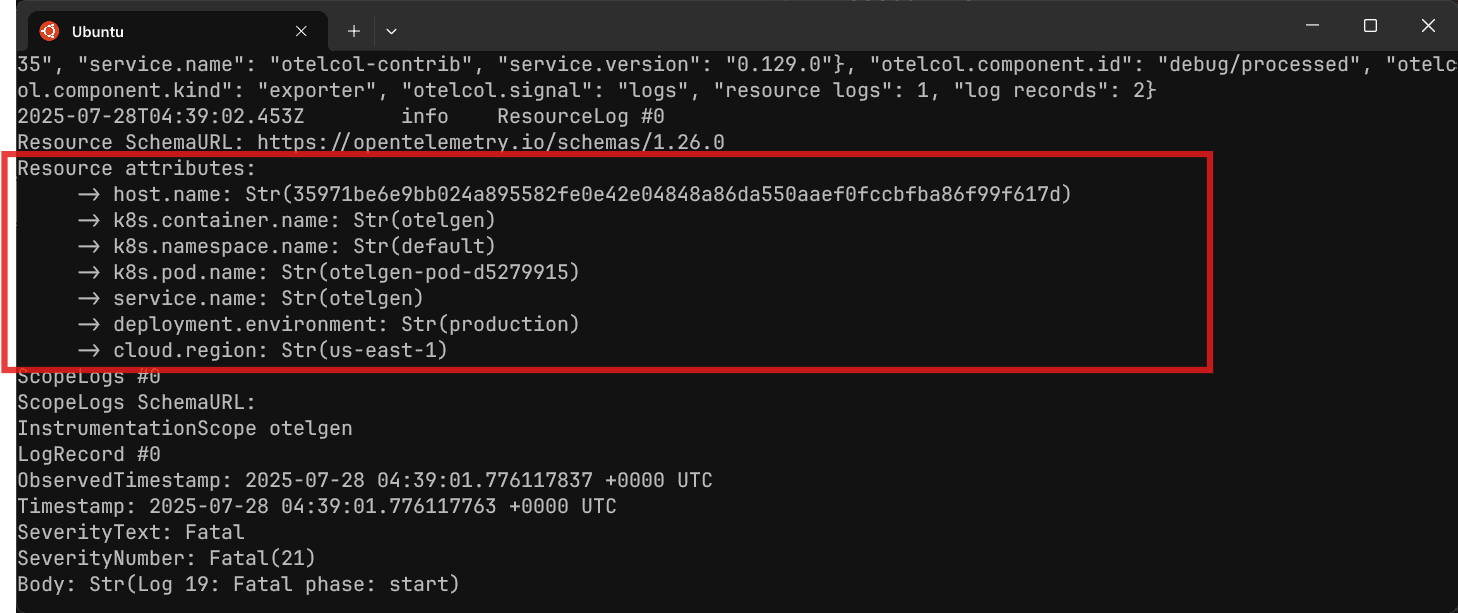 Resource processor quick start