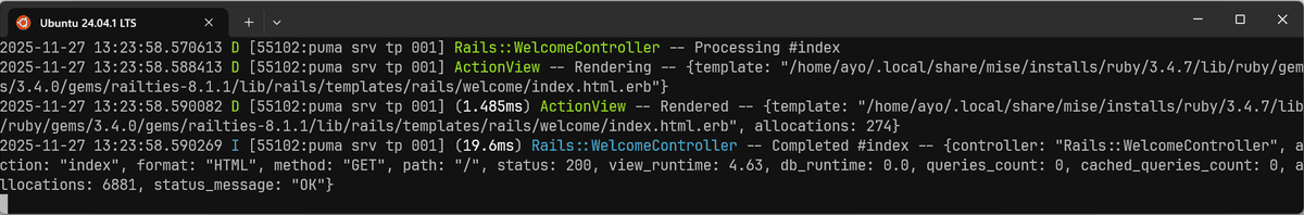Rails logging using Semantic Logger