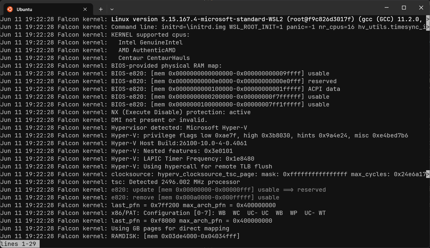 Filtering for kernel messages in Journalctl