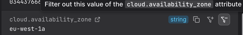 Apply filters by interacting directly with the data.