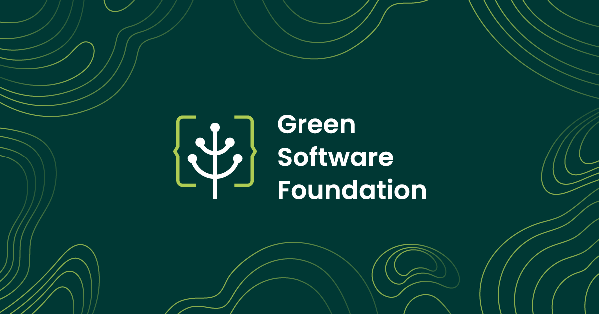 Green Software Foundation logo.