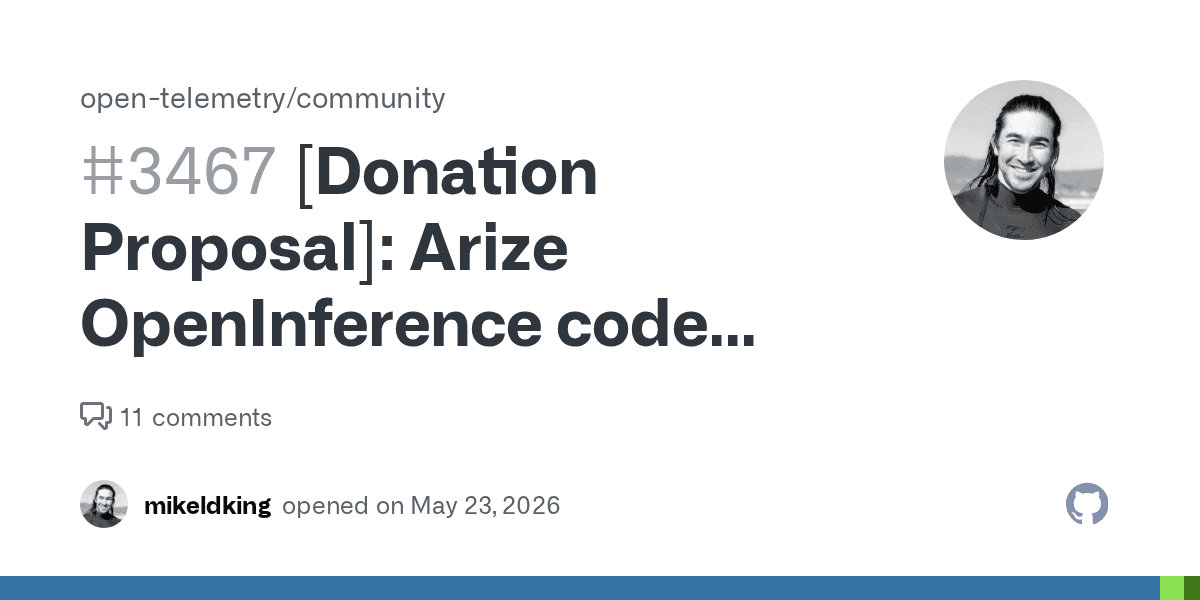 Arize OpenInference Code Grant to Accelerate OpenTelemetry's GenAI Instrumentation Coverage