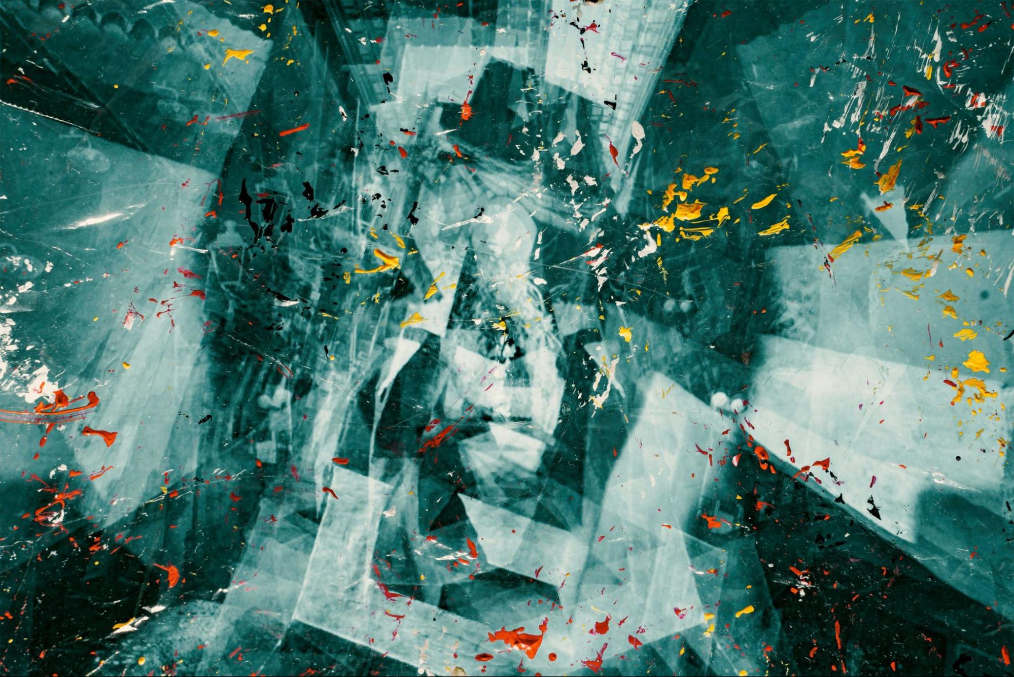 Abstract artwork representing AI monitoring and unreliable model reasoning