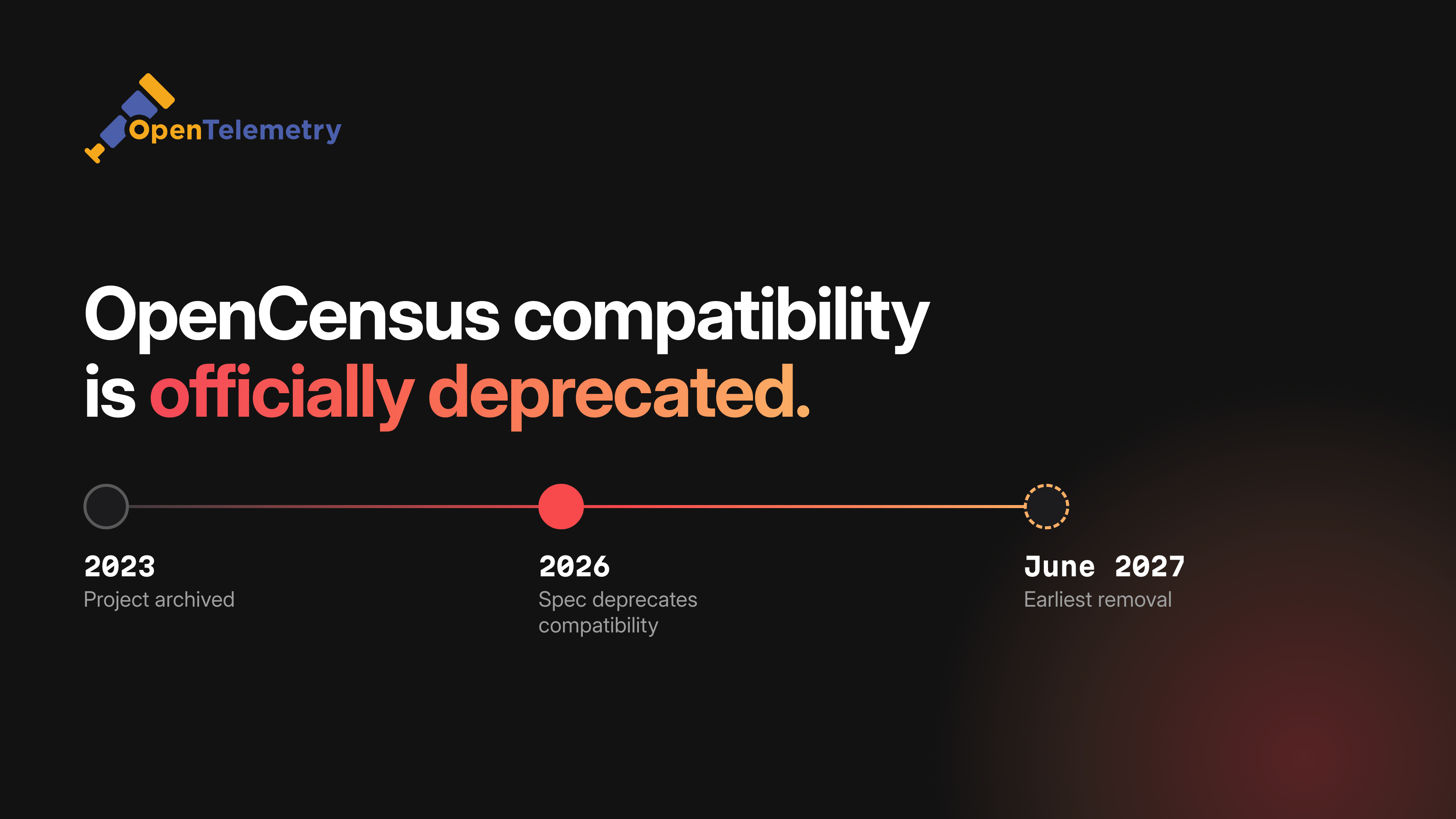 OpenCensus compatibility requirements