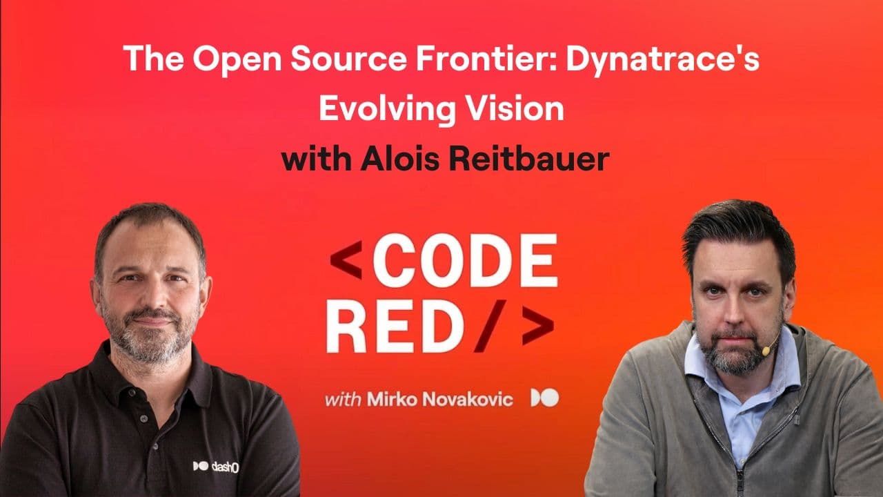 #15 - The Open Source Frontier: Dynatrace's Evolving Vision with Alois Reitbauer