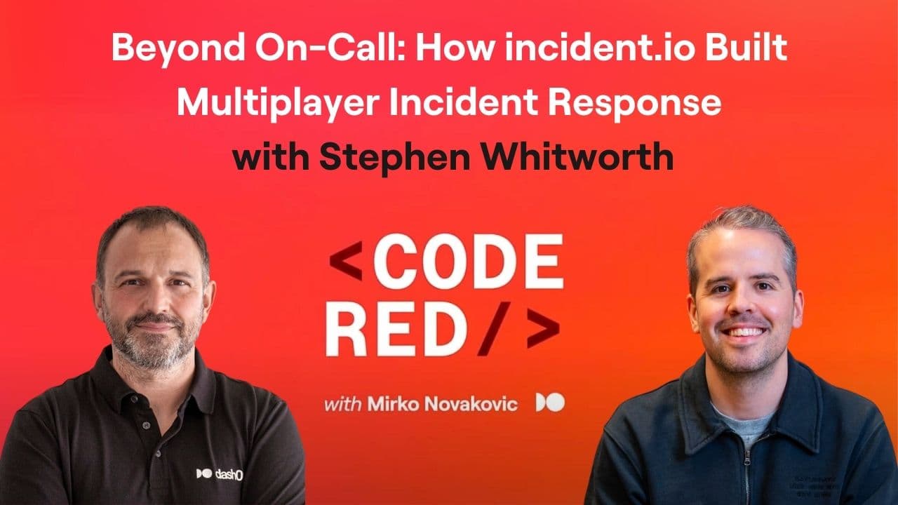 #39 - Beyond On-Call: How incident.io Built Multiplayer Incident Response with Stephen Whitworth