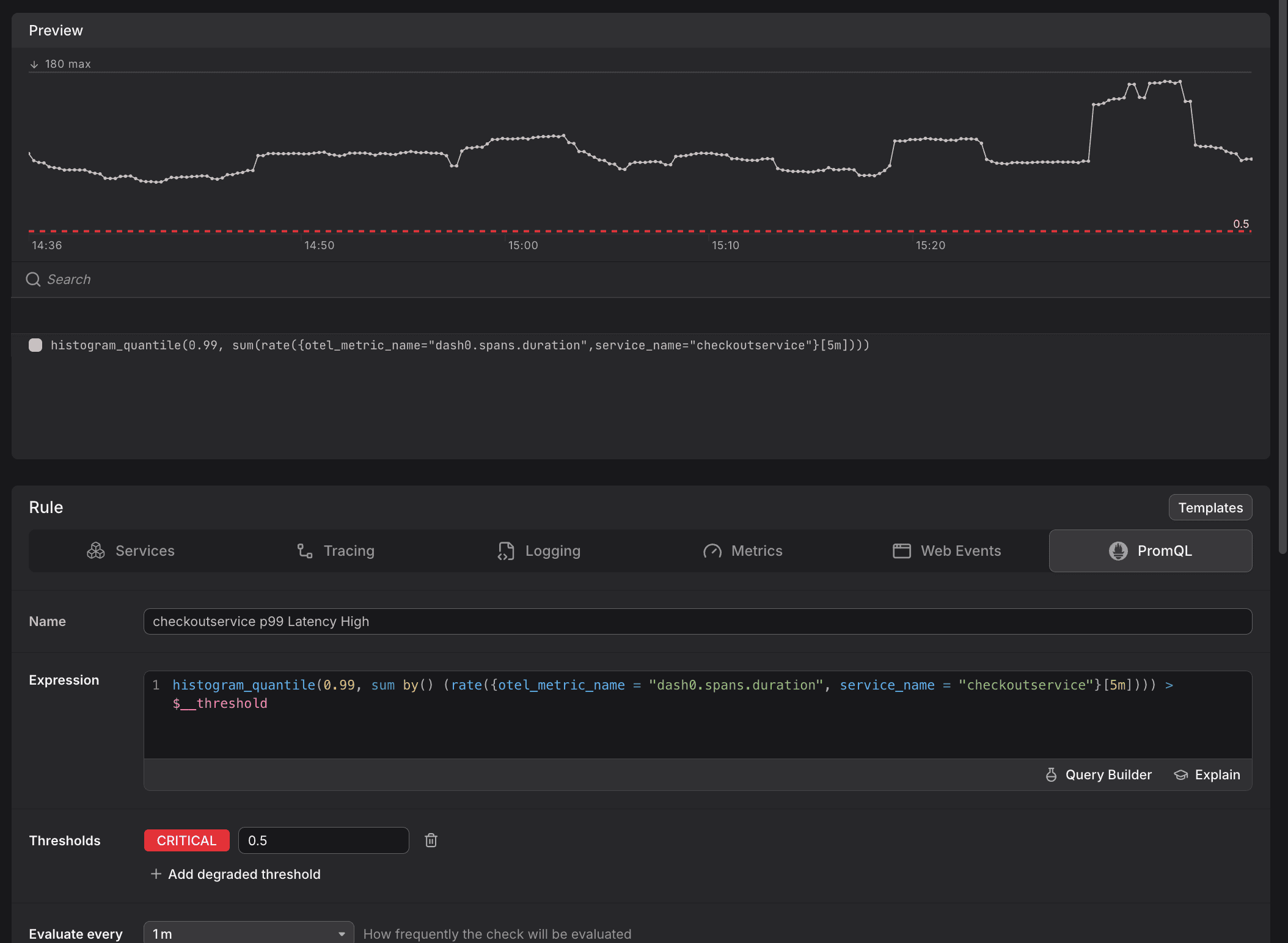 Create Check Rule