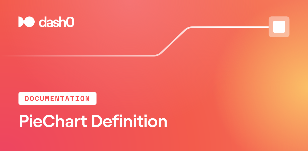 PieChart Definition · Dash0